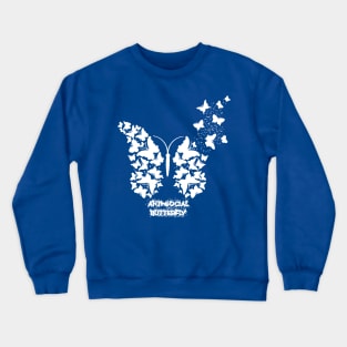 anti social butterfly 2 Crewneck Sweatshirt